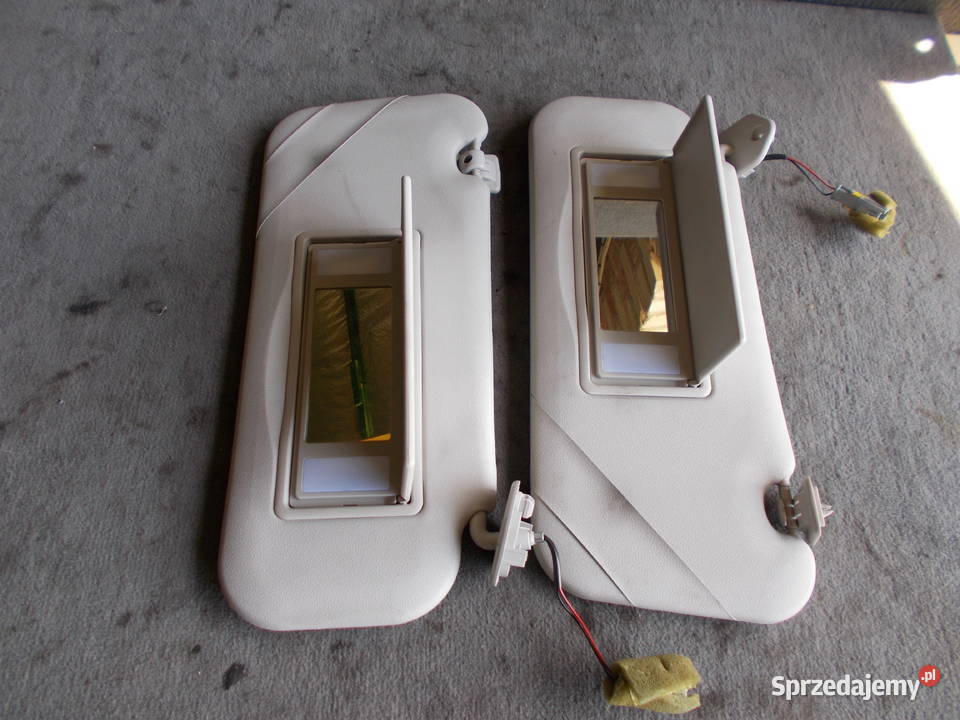 citroen c5 30 v6 02r daszki przeciwsłoneczne osobowe