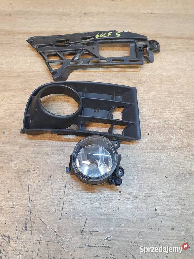 VW GOLF 5 V KRATKA HALOGEN PRAWY ZDERZAKA PRZÓD osobowe Międzychód