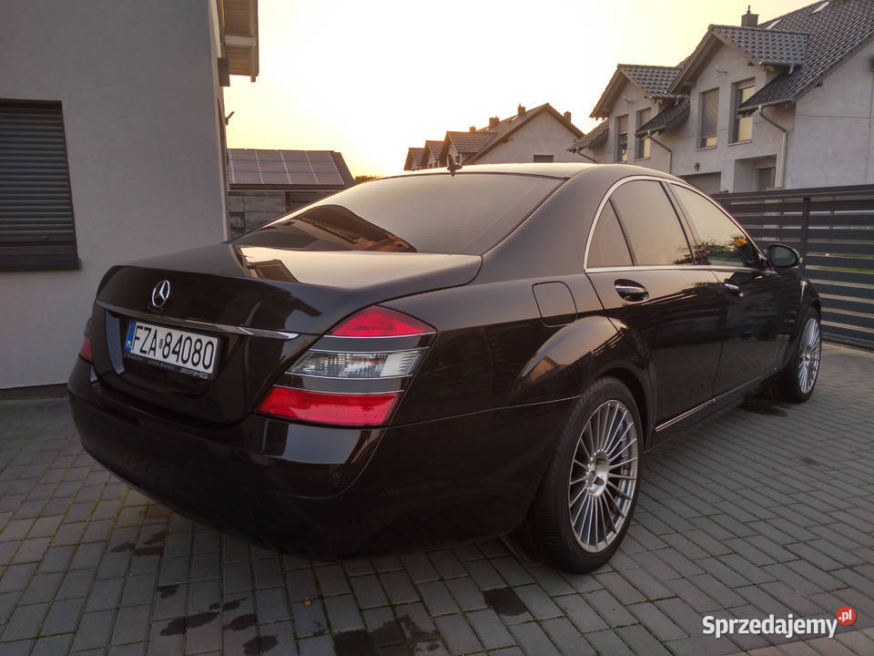 MERCEDES W221 V6272 2009 GODNY POLECENIA elektrycznie ustawiane fotele lubuskie Zielona Góra