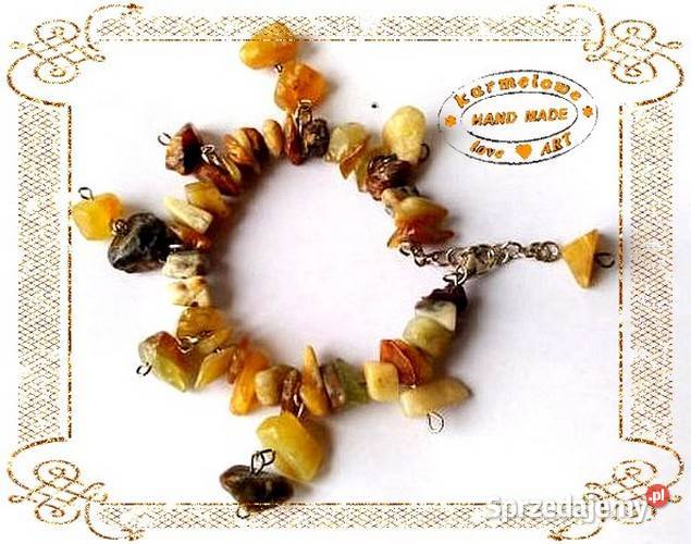 Bransoletka z agatem handmade Warszawa