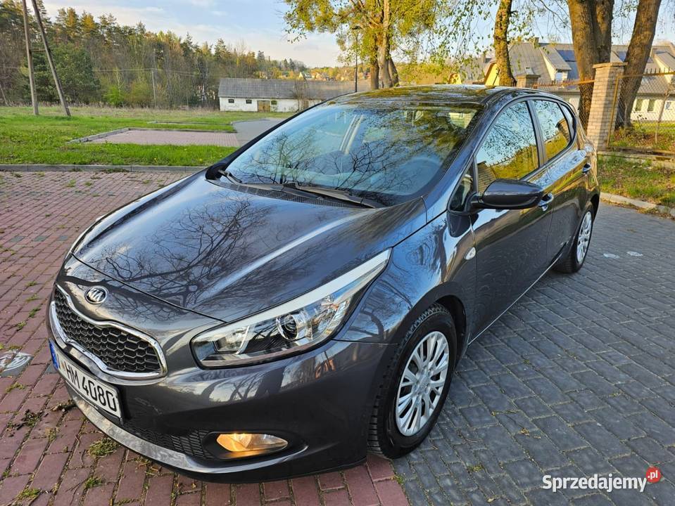 Świeżo sprowadzona Kia ceed 14 CRDi 2013 centralny zamek Cee'd Krasnobród