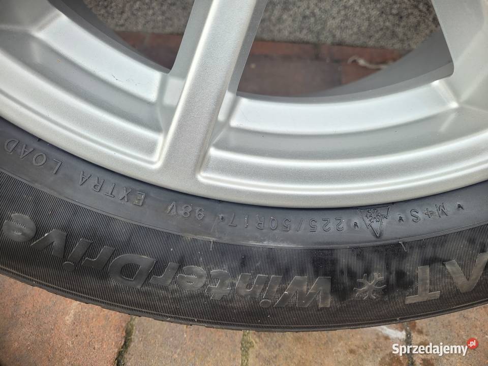 Koła BMW 22550 R17 zima CEAT bieżnik 7mm 2023 świętokrzyskie Pińczów sprzedam