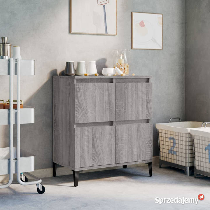 Komoda szary dąb sonoma 60x35x70 materiał Komody Warszawa