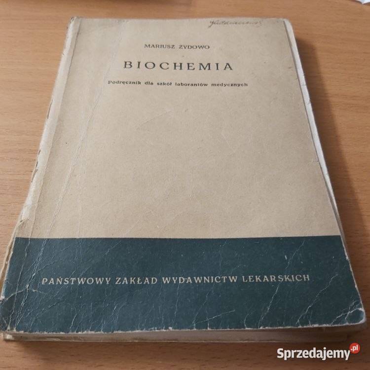 Biochemia podręcznik szkół laborantów medycznych Bytoń sprzedam