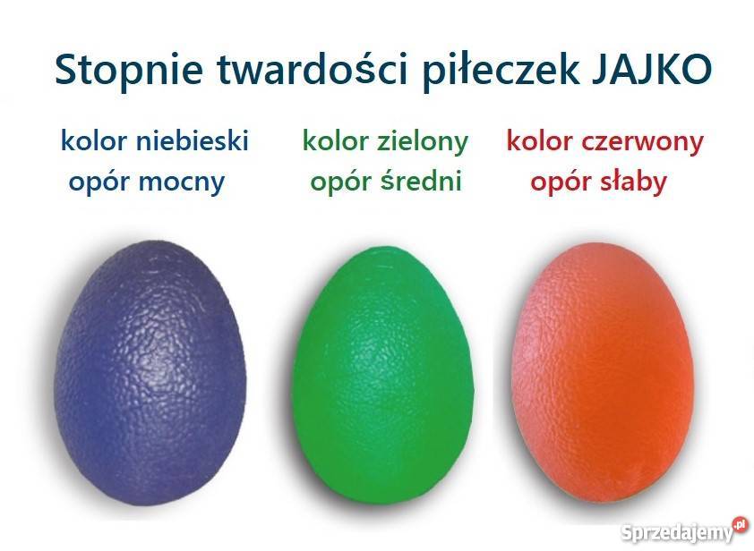 HALCAMP Piłeczka rehabilitacyjna JAJKO świętokrzyskie Kielce