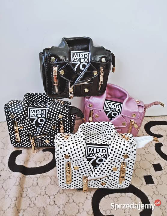 LATOPiękne torebki listonoszkiRóżowy czarny Listonoszka  Warszawa