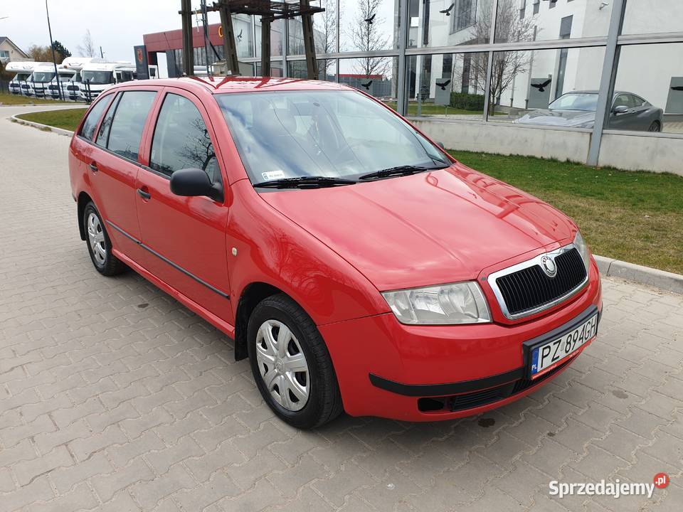 koda Fabia 12 BenzynaLPG 2003 Kombi Klima Fabia Poznań