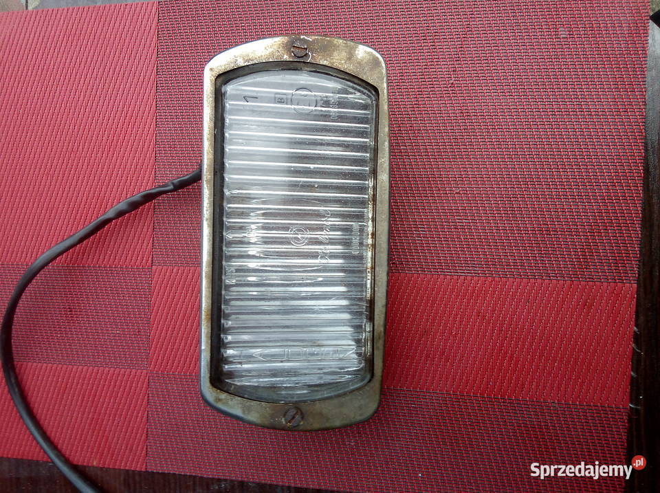 Halogen Polonez Fiat 125p PRL obudowa metal osobowe Ostrów Wielkopolski