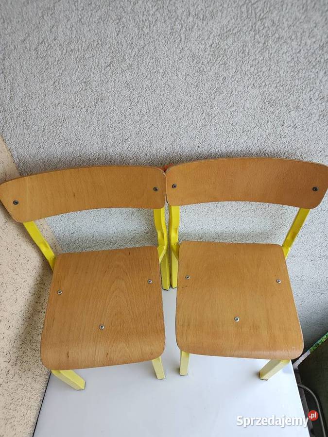 Krzesło dziecka sztuk 2 komplet Pozostałe sprzedam