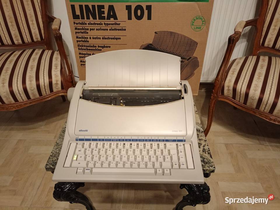 Maszyna do pisania OLIVETTI Linea 101 NOWA Pozostałe Drawski Młyn