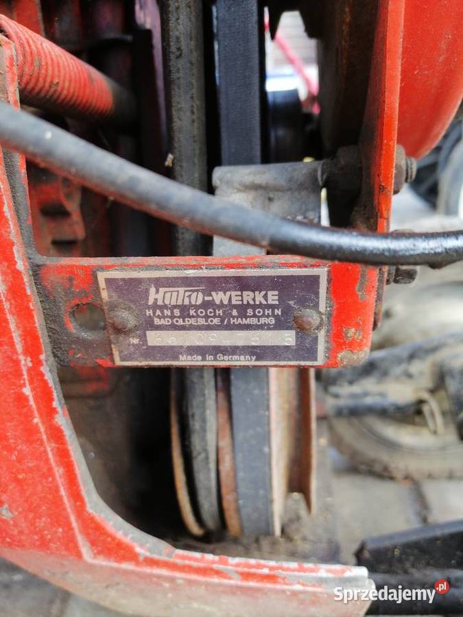 Glebogryzarka hako markowa niemiecka silnik Spalinowe Wrocław