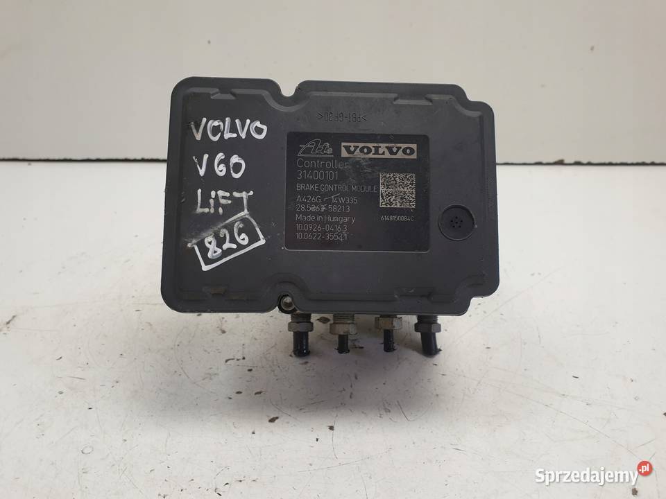 Volvo V60 S60 II POMPA ABS Sterownik 31400101 osobowe Pompy hamulcowe Chełm