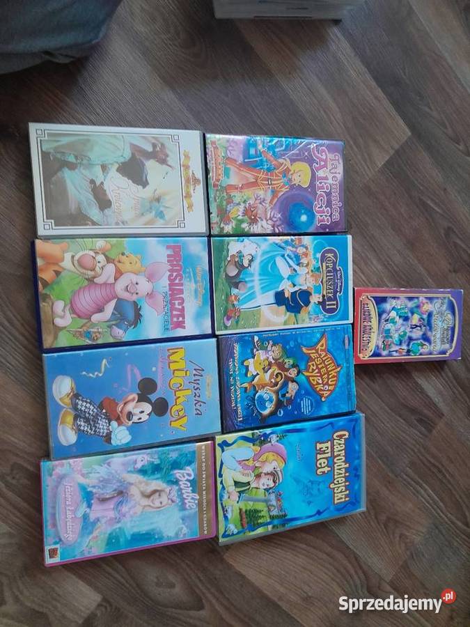 Zestaw bajek vhs Toruń sprzedam