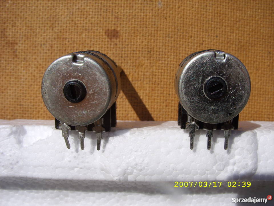 Potencjometry podwojne w 3 zl sztuka Wołów