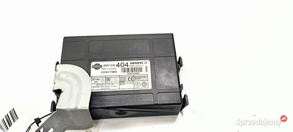 MODUŁ NISSAN ALMERA 5WK48511 ECU kujawsko-pomorskie Lipno