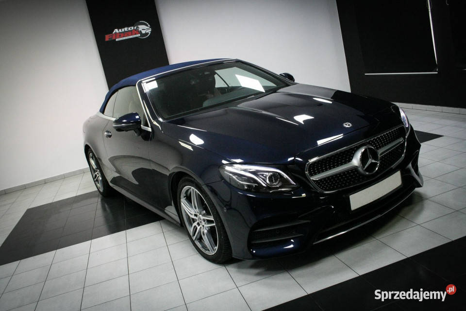 Mercedes E 220 E220dCabrioNiski przebiegAMG Mercedes-Benz łódzkie Konstantynów Łódzki