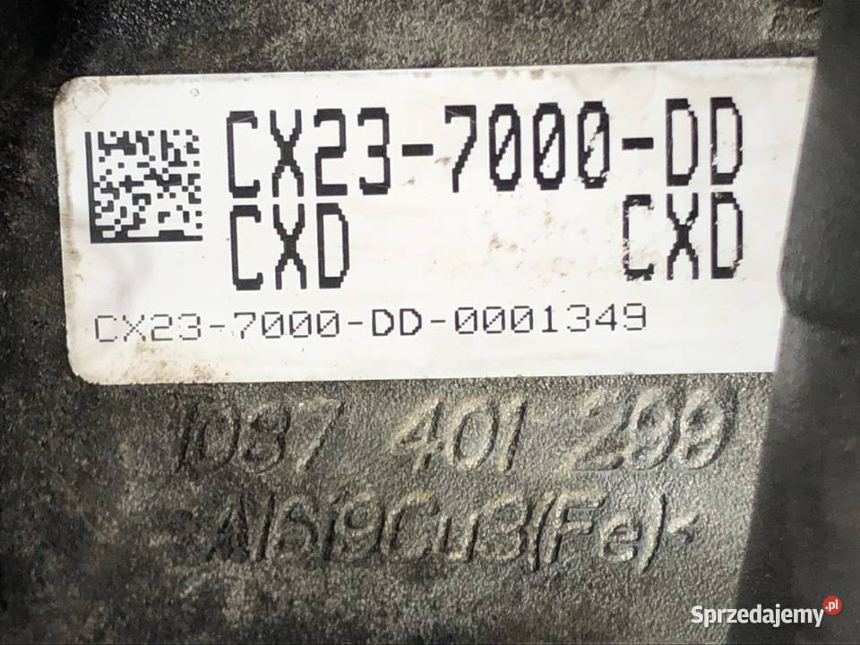 SKRZYNIA BIEGÓW JAGUAR XF I CX237000DD 22 190