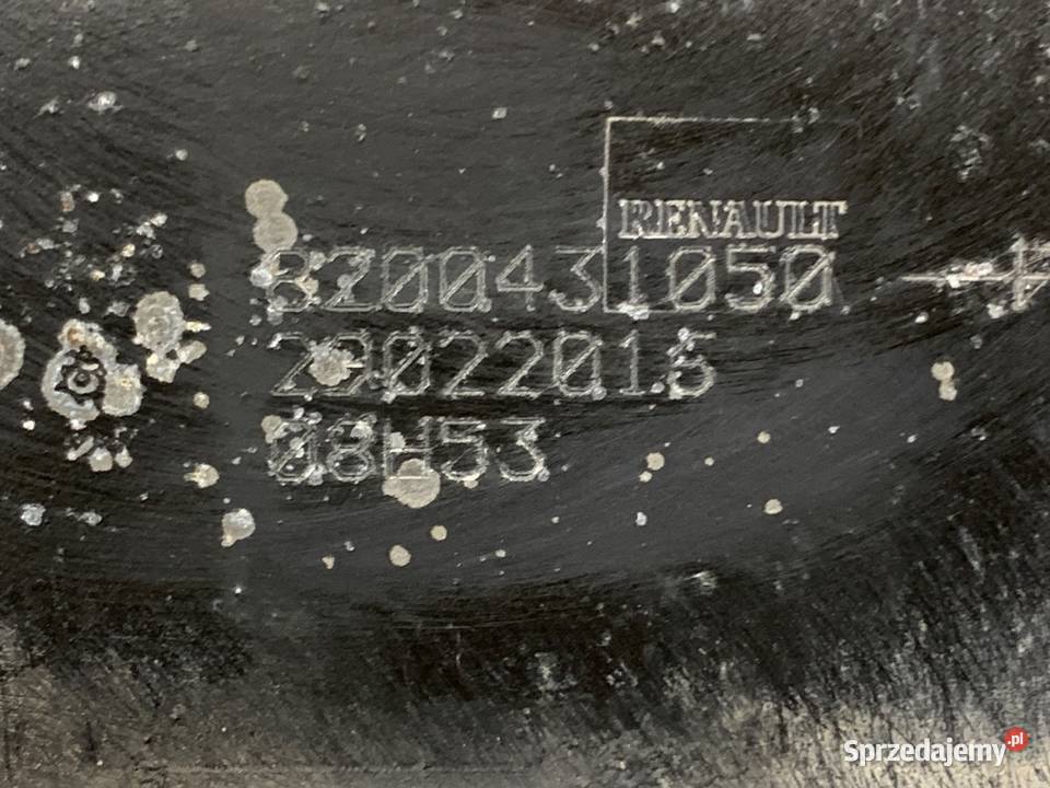 BELKA POD CHŁODNICE RENAULT KANGOO II 8200431050 sprzedam