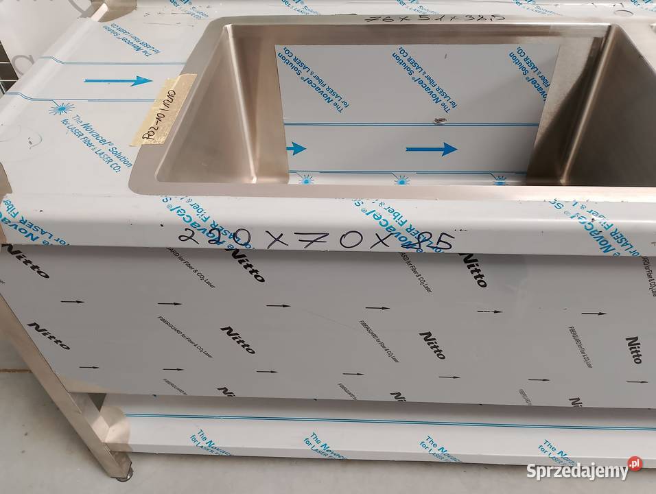 Basen 2komorowy z półką 220x70x85 sprzedam