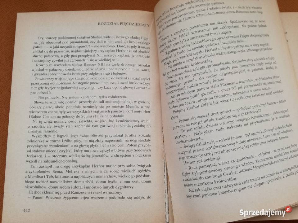 Faraon Bolesław Prus cz I i II