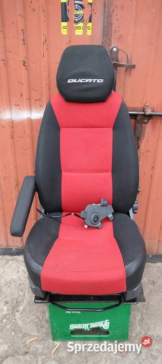 Fotel Ducato Podgrzewany Zagłówek Tapicerowany dostawcze Siedlce