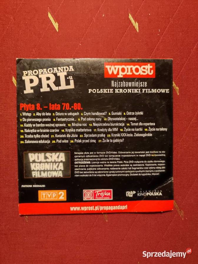 Propaganda PRL Wprost lata 70 i 80 Kielce