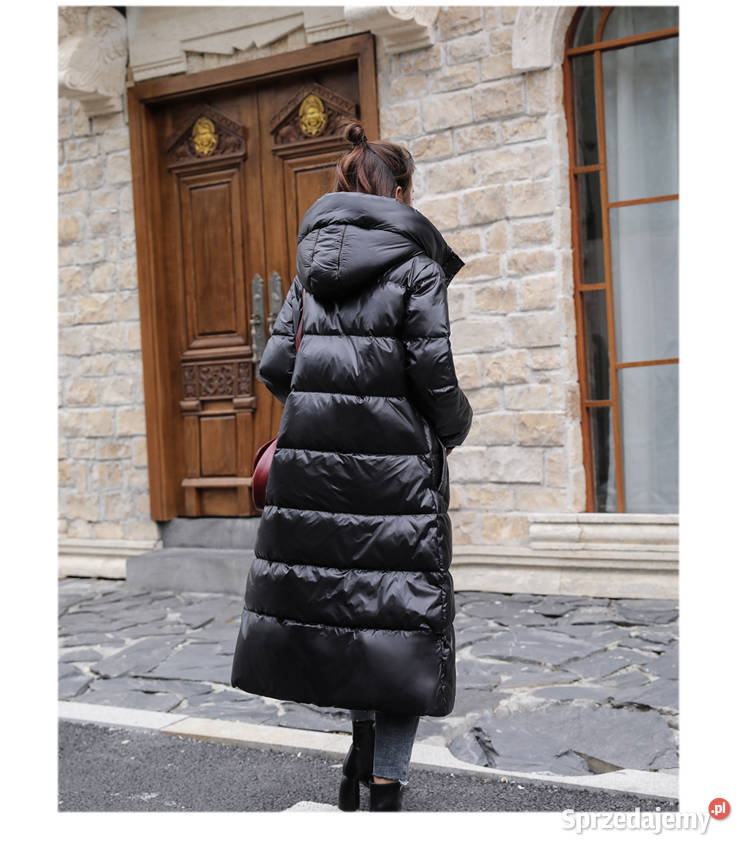 Płaszcz kurtka 90 kaczy puch M Miastko sprzedam