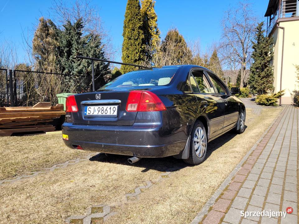 Honda Civic VII sedan klimatyzacja Samochody osobowe Trzebinia