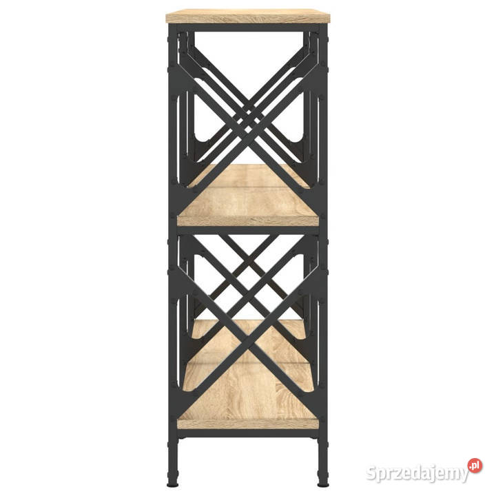 Stolik konsolowy dąb sonoma 100x28x805 WM835420 Warszawa