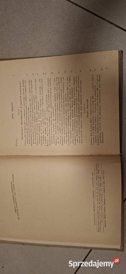 Unikat Zbiór przepisów drogownictwa PRL 1964 Łęczyca