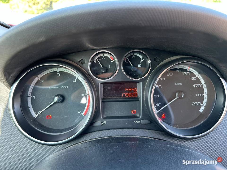 Peugeot 308 hatchback 16hdi 92 garażowany salon