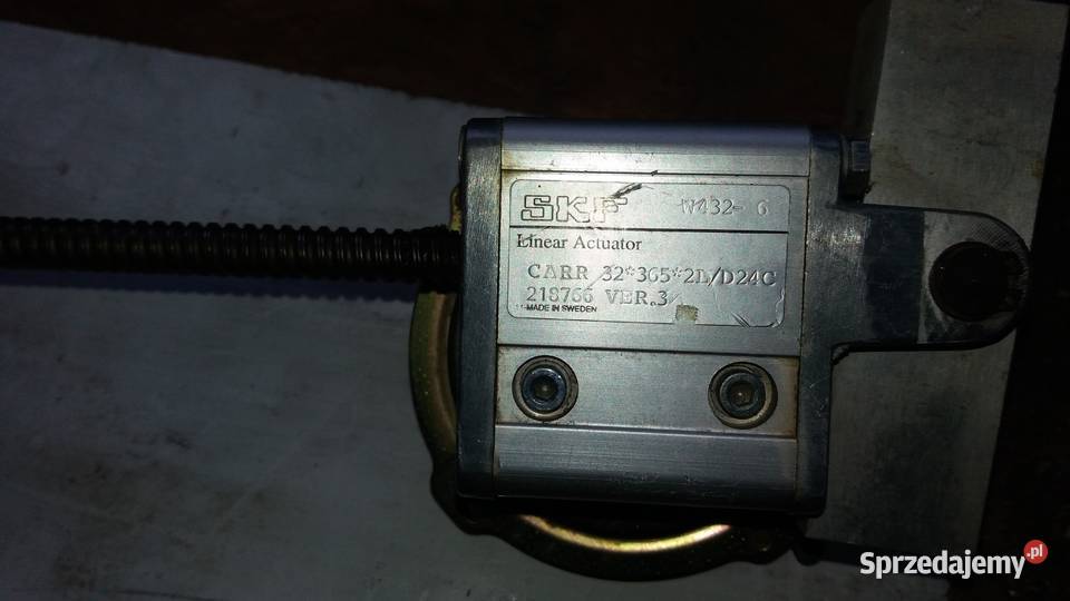 Siłownik Liniowy śruba trapeowa SKF Lublin sprzedam