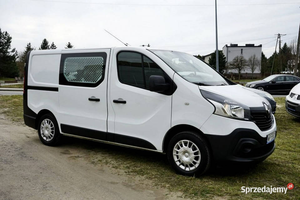 Renault Trafic 16DCI Klima 102 serwis 100 2019r Renault mazowieckie Płock