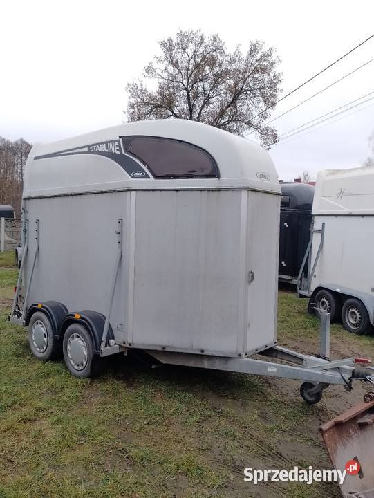 Do sprzedania przyczepa do przewozu dwóch koni Żerdzina