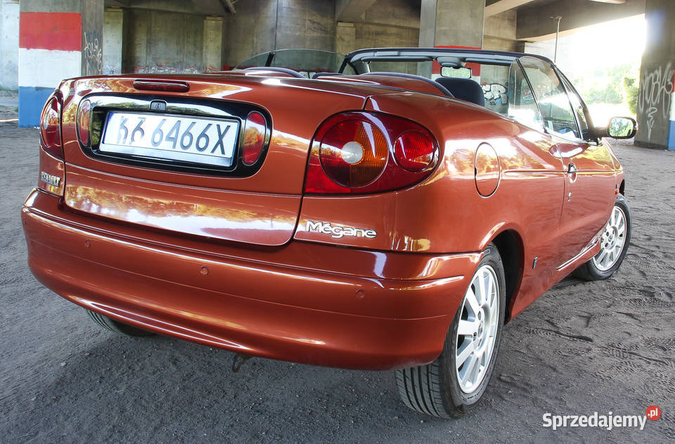 Reanult Megane 1 Cabrio 16 16V Zadbany Gotowy do benzyna Megane mazowieckie Warszawa