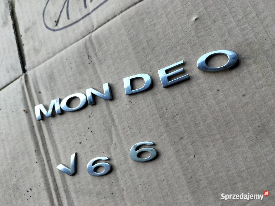 MONDEO MK3 ZNACZEK EMBLEMAT NAPIS osobowe Kamień-Kolonia