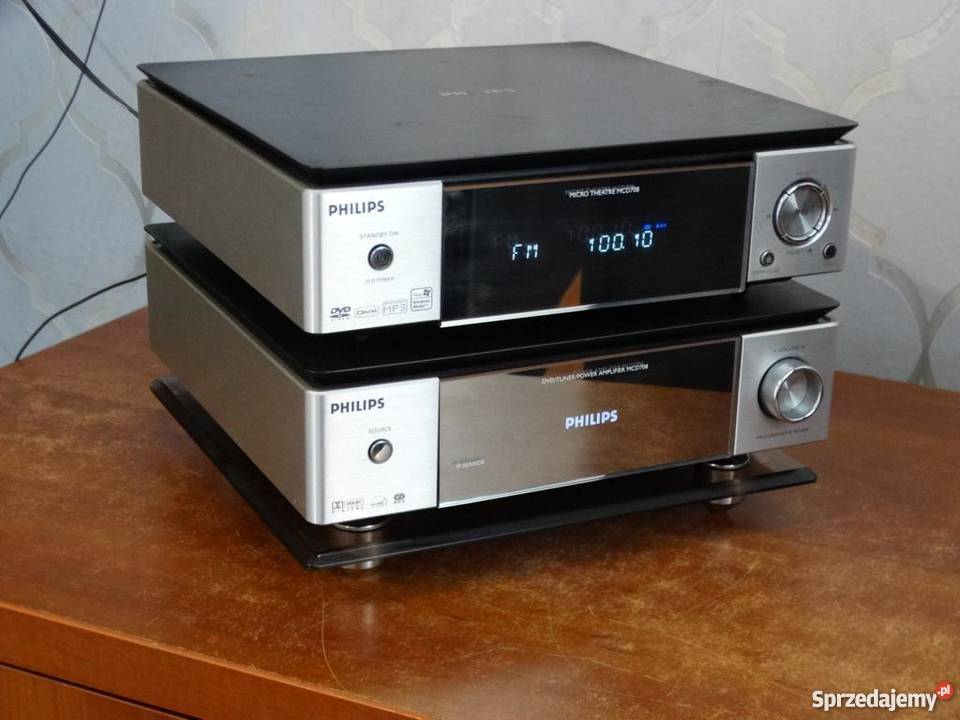 Wieża Philips MCD708 z podstawkąWYSYŁKA