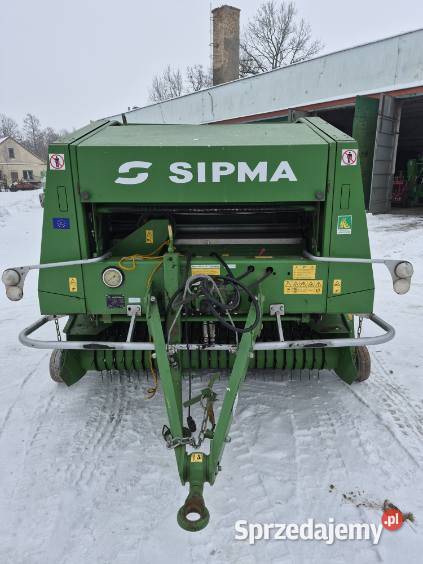 Prasa Sipma 1211 Farma Plus rolująca belująca w nieuszkodzony