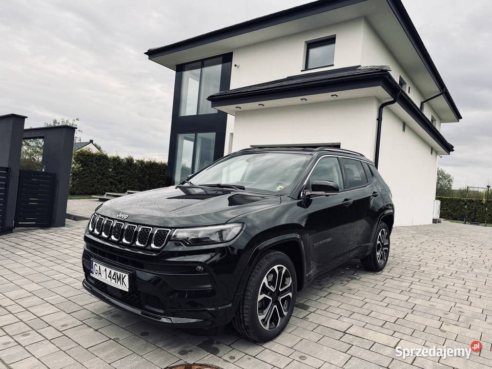 Jeep CompassSalon 4x4Hybryda PlugIn Najbogatsza elektryczne lusterka Gdynia sprzedam