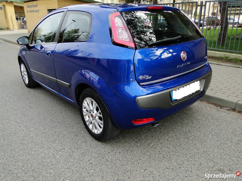 Fiat Grande Punto Evo 2sztuki Biały Niebieski serwisowany w ASO
