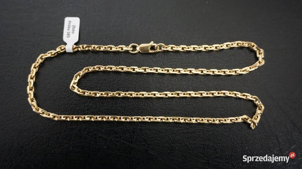 ZŁOTY ŁAŃCUSZEK ANKIER KUTY ŁAŃCUCH 41G Warszawa