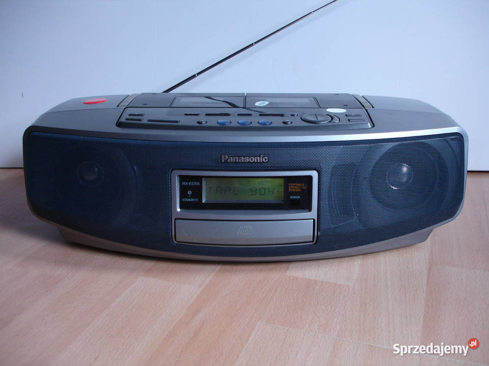 Radiomagnetofon PANASONIC RXED55 lubuskie Zielona Góra