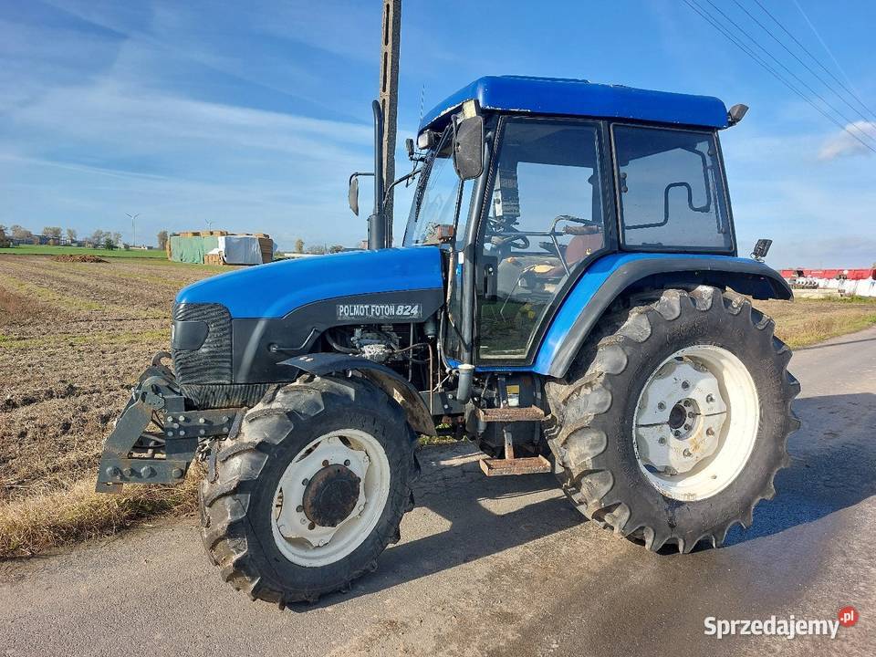 Ciągnik rolniczy PolMot Foton 824 wielkopolskie Trzuskołoń