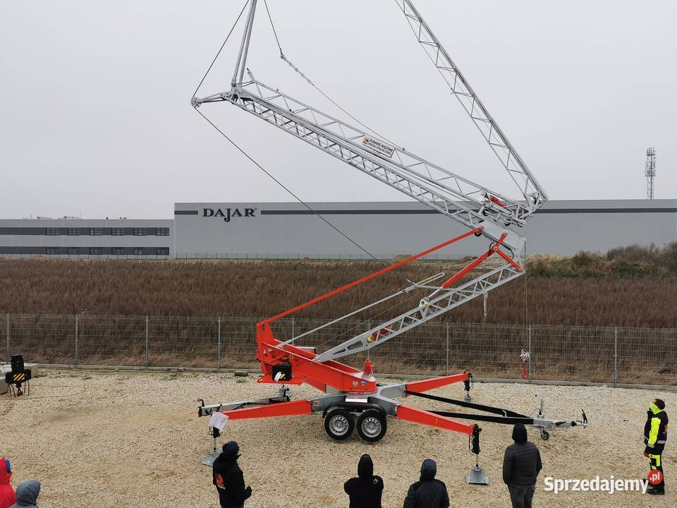 Dźwig żuraw ciesielski dekarski VICARIO OMV 380 0h dolnośląskie Ligota Piękna sprzedam