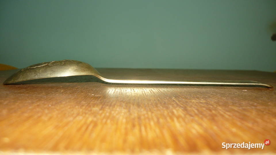 Łyżka posrebrzana EPNS w owoce winogrona do Sokółka