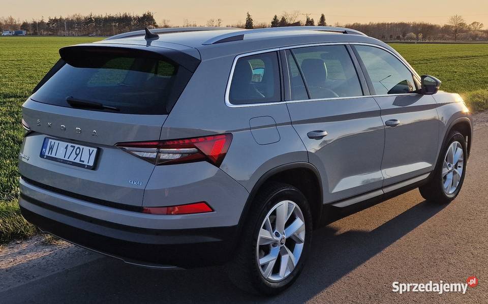 Skoda Kodiaq 20TSI 190 4x4 DSG SPORTLINE Salon centralny zamek sprzedam