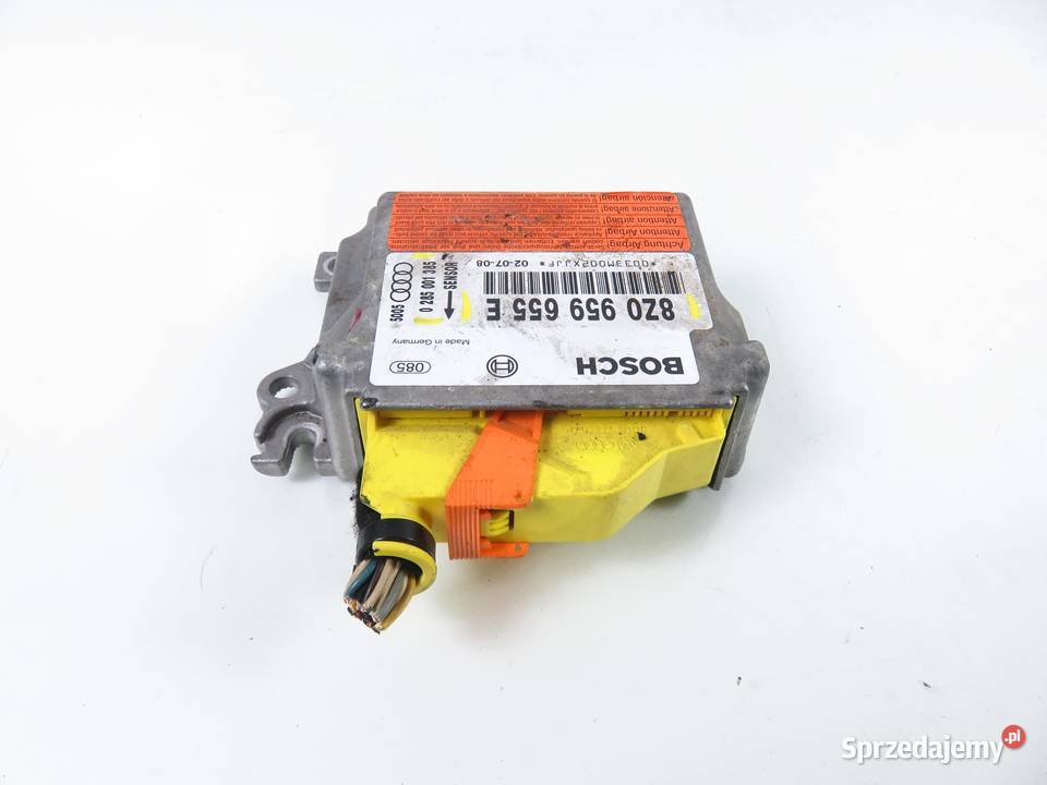 MODUŁ AIRBAG AUDI A2 8Z0 8Z0959655E 0285001385 osobowe Komputery