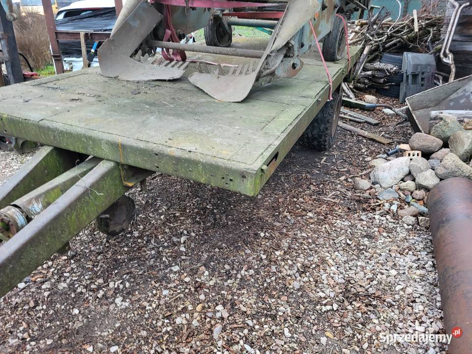 Przyczepa platforma jednoosiowy Wiskitki