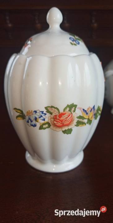 Puzderko Cottage Garden z pokrywką Aynsley Made Gdańsk