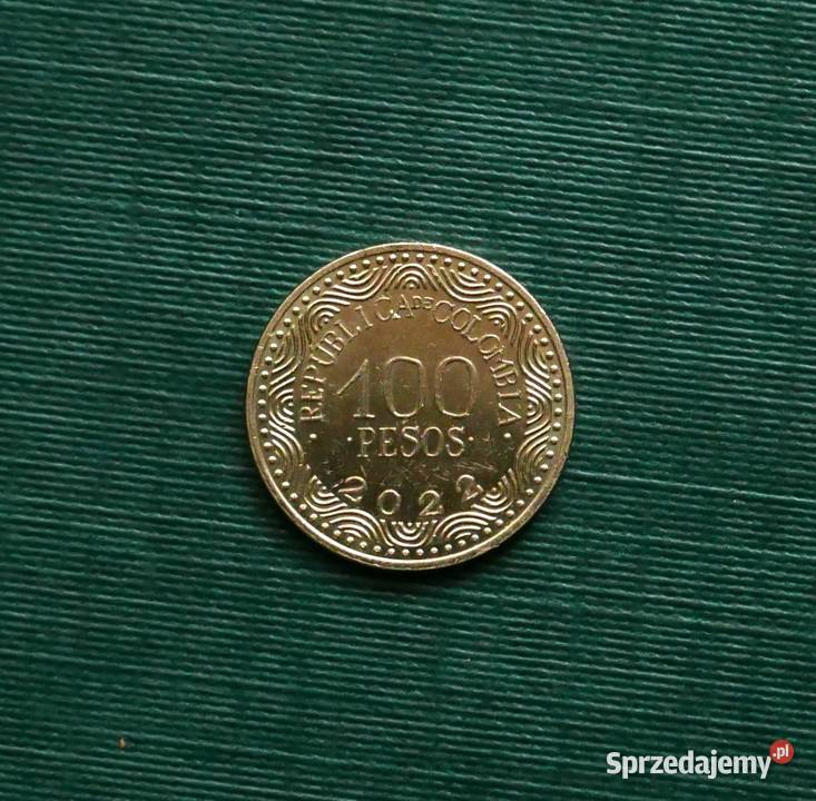 KOLUMBIA 100 peso 2022r sprzedam